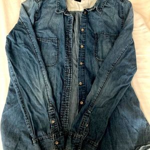Calvin Klein Jean shirt, Size Medium